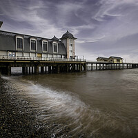 Buy canvas prints of Penarth Pier South Wales by Leighton Collins