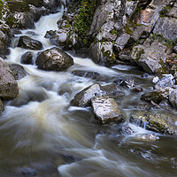 Buy canvas prints of Sticks and stones and flowing water by Leighton Collins