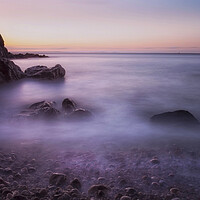 Buy canvas prints of Donkey Rock at Rotherslade Bay by Leighton Collins