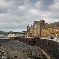 Buy canvas prints of Aberystwyth Old College by Leighton Collins