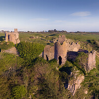Buy canvas prints of Pennard castle Gower by Leighton Collins