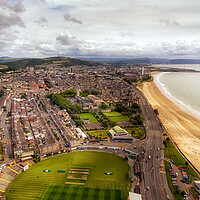 Buy canvas prints of Swansea City and the Bay by Leighton Collins