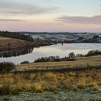 Buy canvas prints of Cray Reservoir reflections by Leighton Collins