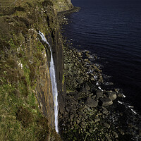 Buy canvas prints of Mealt falls Isle of Skye by Leighton Collins