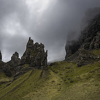Buy canvas prints of Rugged Old Man of Storr by Leighton Collins