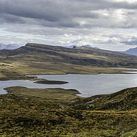 Buy canvas prints of Skye lakes and mountains by Leighton Collins
