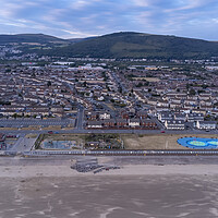 Buy canvas prints of The Sandfields Estate in Port Talbot by Leighton Collins