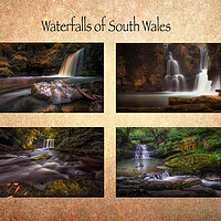 Buy canvas prints of Waterfalls of South Wales by Leighton Collins