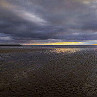 Buy canvas prints of Aberavon Beach panorama by Leighton Collins