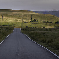 Buy canvas prints of Gwrhyd mountain road by Leighton Collins