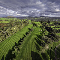 Buy canvas prints of Pontardawe Golf Course by Leighton Collins