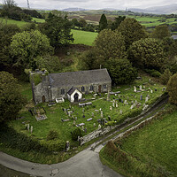 Buy canvas prints of Llangiwg Catholic church by Leighton Collins