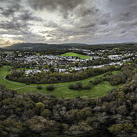 Buy canvas prints of Diamond Park in Ystradgynlais by Leighton Collins