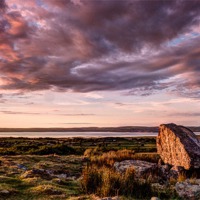 Buy canvas prints of Arthurs stone, North Gower, Wales by Leighton Collins