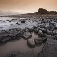 Buy canvas prints of Nash Point South Wales by Leighton Collins