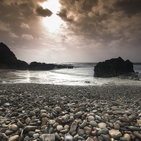 Buy canvas prints of Limeslade bay by Leighton Collins