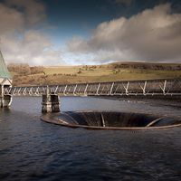 Buy canvas prints of Pontsticill Reservoir by Leighton Collins