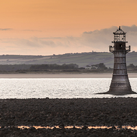 Buy canvas prints of  Whiteford point lighthouse by Leighton Collins