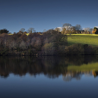 Buy canvas prints of  Lliw valley reservoir by Leighton Collins