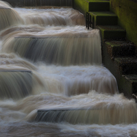 Buy canvas prints of  Fish Ladder by Leighton Collins