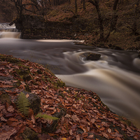 Buy canvas prints of  Waterfall Country South Wales by Leighton Collins