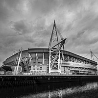 Buy canvas prints of Principality Stadium, Cardiff by Leighton Collins