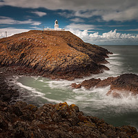 Buy canvas prints of Strumble Head Lighthouse by Leighton Collins
