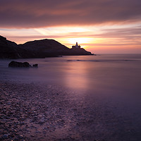 Buy canvas prints of Good morning Bracelet Bay by Leighton Collins