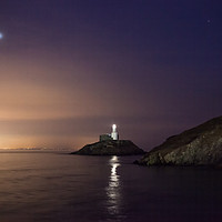 Buy canvas prints of Mumbles by starlight by Leighton Collins