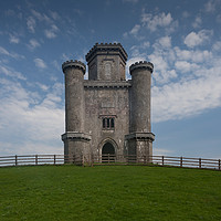 Buy canvas prints of Paxton's Tower Wales by Leighton Collins