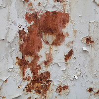 Buy canvas prints of Flaking paint by Leighton Collins