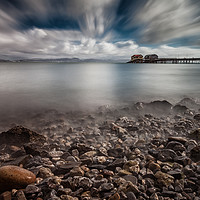Buy canvas prints of Swansea Bay at Mumbles by Leighton Collins