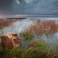 Buy canvas prints of The Loughor estuary by Leighton Collins