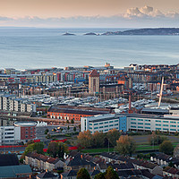 Buy canvas prints of Swansea City South Wales  by Leighton Collins