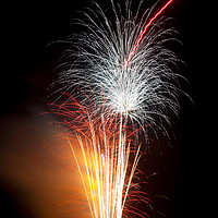Buy canvas prints of Firework display by Leighton Collins