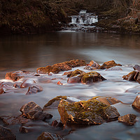 Buy canvas prints of The Afon Nedd by Leighton Collins
