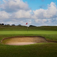 Buy canvas prints of The sand trap by Leighton Collins