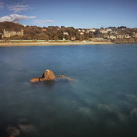 Buy canvas prints of Langland Bay on the Gower peninsula by Leighton Collins