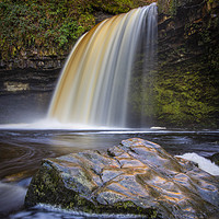 Buy canvas prints of Lady Falls in full flow by Leighton Collins