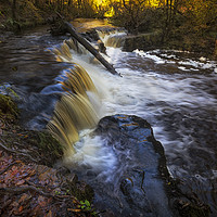 Buy canvas prints of Waterfall Country South Wales by Leighton Collins