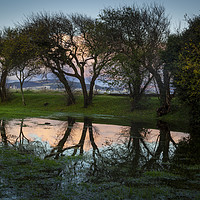Buy canvas prints of Flooding at Blackpill by Leighton Collins