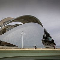 Buy canvas prints of City of Arts and Sciences by Leighton Collins