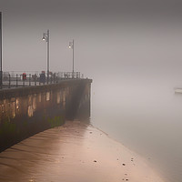 Buy canvas prints of A misty morning by Leighton Collins