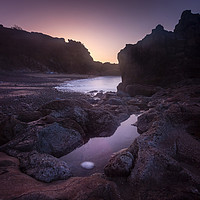 Buy canvas prints of Donkey Rock sunrise by Leighton Collins