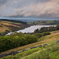 Buy canvas prints of The Cray Reservoir in the Brecon Beacons National  by Leighton Collins