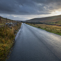Buy canvas prints of The old road to Trecastle by Leighton Collins