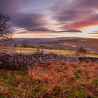 Buy canvas prints of Dawn on the Gwrhyd mountain by Leighton Collins