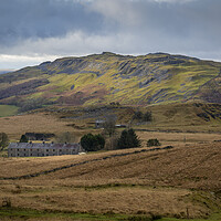 Buy canvas prints of The old miners' cottages at Penwyllt by Leighton Collins