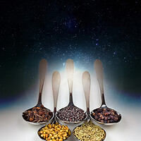 Buy canvas prints of Spices of India by Leighton Collins