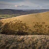 Buy canvas prints of Black Mountain Carmarthenshire landscape by Leighton Collins